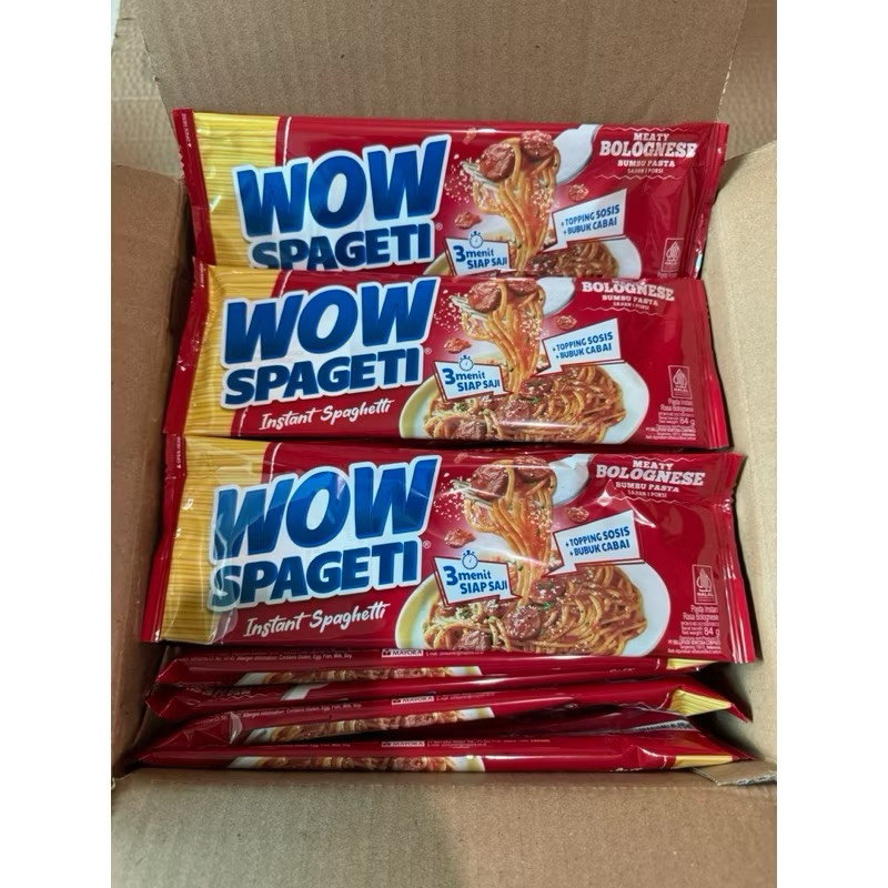 

Andrianbijaksana Wow Spageti Paket 5Pcs Carbonara 88G Bolognese 84G