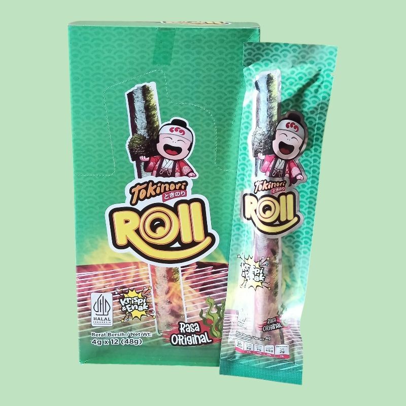 

Andrianbijaksana Tokinori Roll Crispy Seaweed Sapi Panggang, Pedas, Ayam Bawang, Dan Original 48Gr