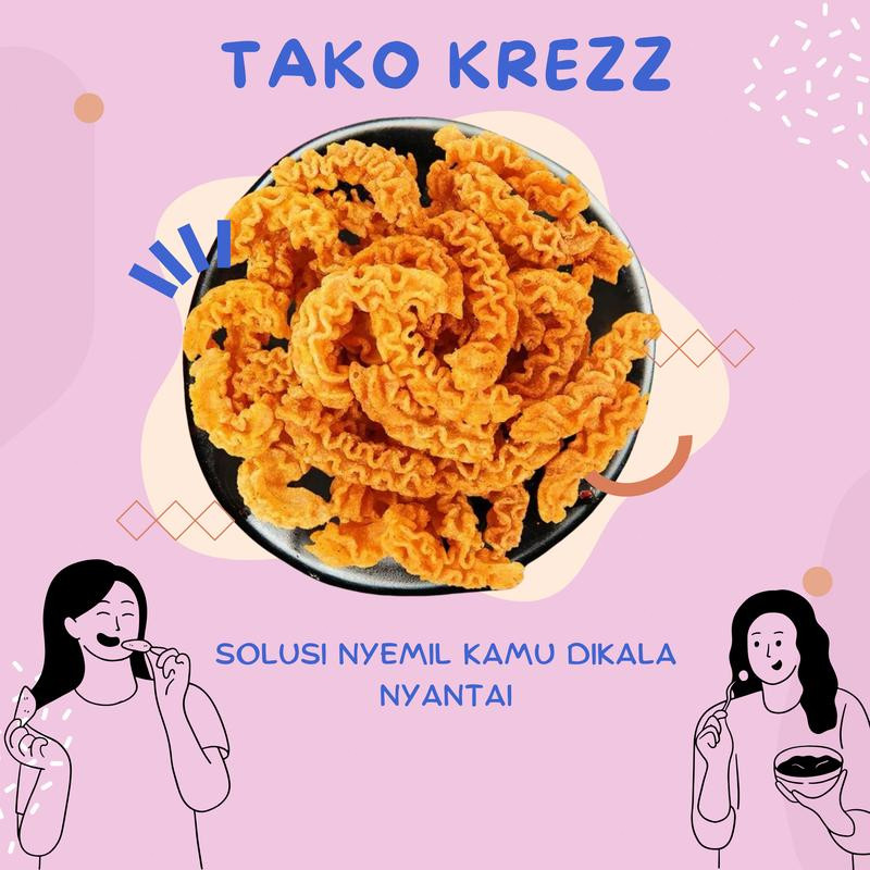 

Andrianbijaksana Snack Taiko Krezz Guripang 500G/1000G Hampers Lebaran Idul Fitri/Parcel Lebaran