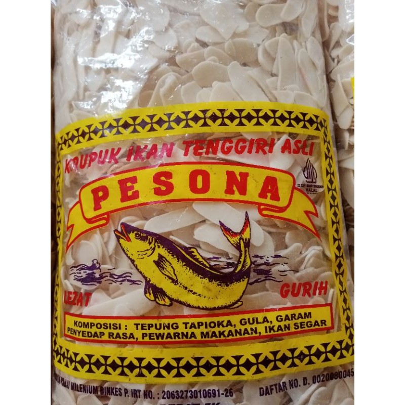 

Andrianbijaksana Kerupuk Ikan Tenggiri Asli 1 Kg