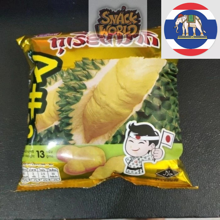 

Andrianbijaksana Original (Halal)Snack Durien Asli Thailand Brand Ff(Jiso Snack) Snack