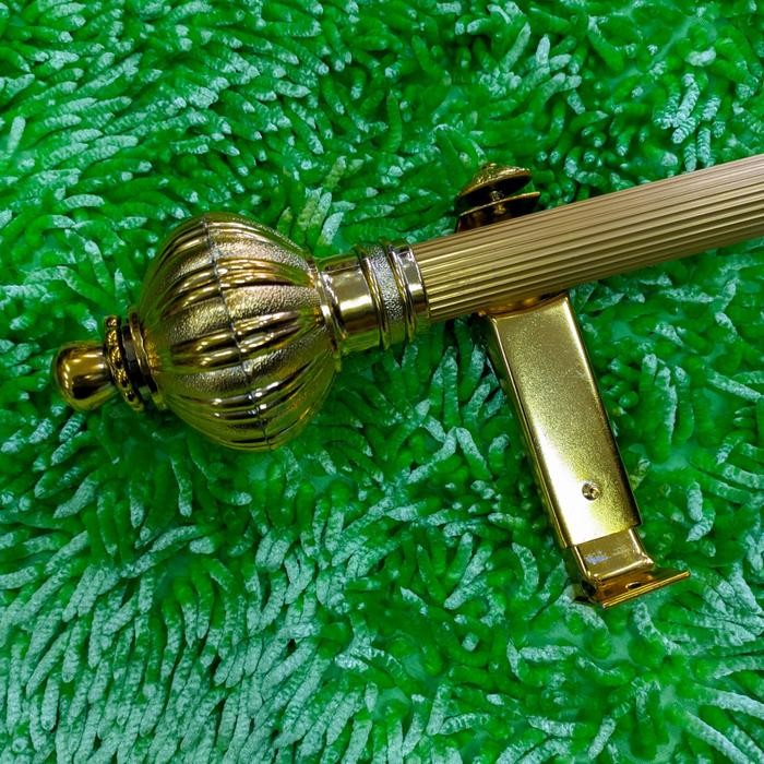 PREMIUM Besi gorden fullset/Batang gorden/Tiang gorden/Rel gagang gorden