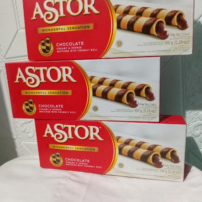 

Astor Stick Coklat .Paket 3Box Netto @150G ,Cemilan