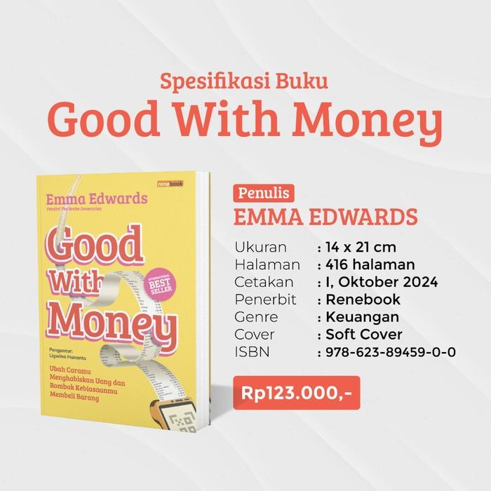 

PROMO BUKU KEUANGAN GOOD WITH MONEY UBAH CARAMU MENGHABISKAN UANG DAN ROMBAK KEBIASAANMU MEMBELI