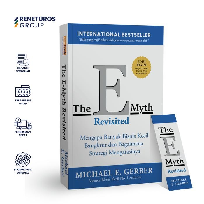 

SALE PAKET SPESIAL BUKU BISNIS THE E-MYTH REVISITED DAN BUSINESS MADE SIMPLE - RENEBOOK READY