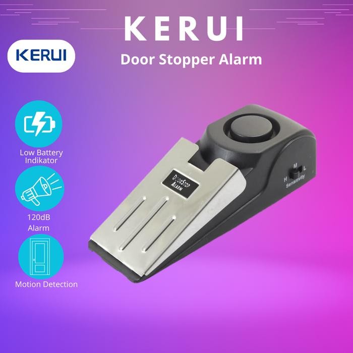 Door Stopper Alarm Pintu Anti Maling portable Penahan Pintu Rumah