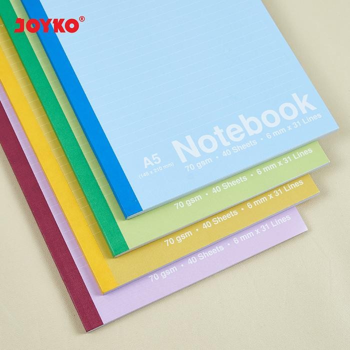 

Joyko Notebook A5 Garis Buku Tulis Joyko A5 Per Pack Nb-704 [12Pcs] #Gratisongkir