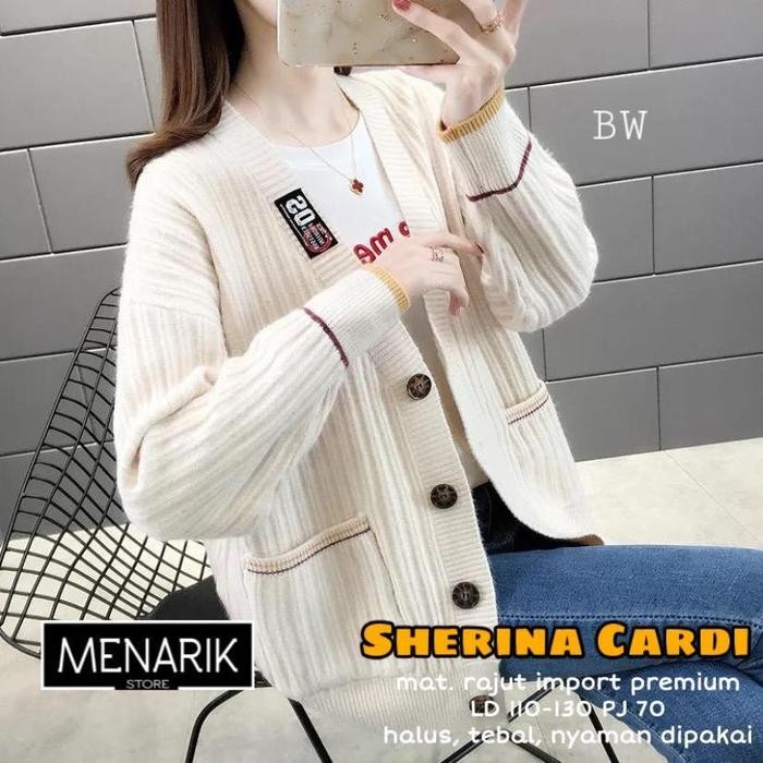 QIYOSI SWEATER RAJUT IMPORT ATASAN WANITA HALUS TEBAL