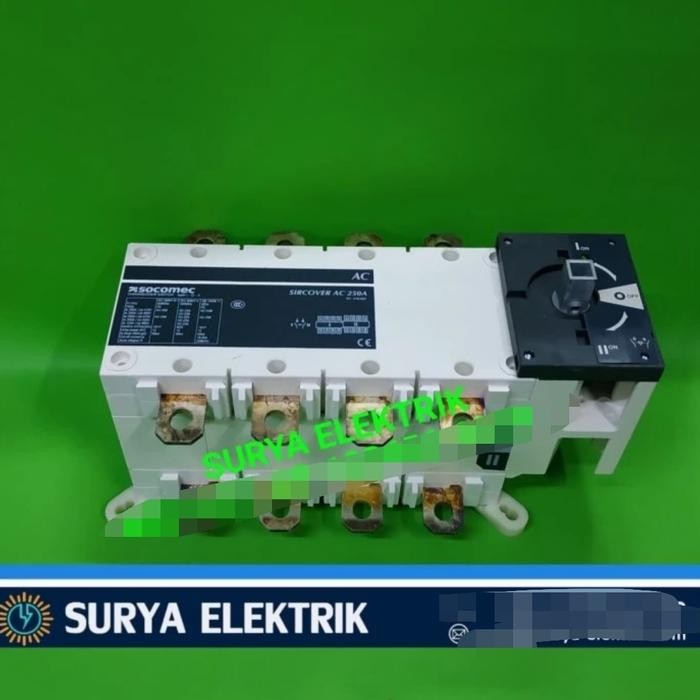 Ohm Saklar Cos Handel Socomec 250A 250 Amper 4P 41Ac4025 250 Socomec