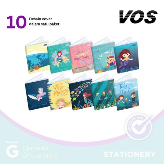 

Buku Vos F Kwarto 38 Mermaid Isi 10 #Gratisongkir