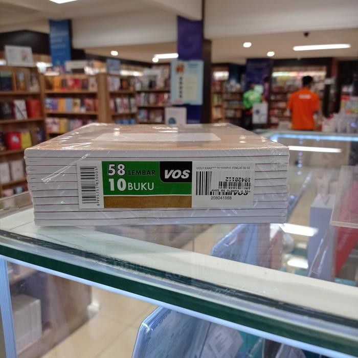 

Buku Tulis Vos Sampul Coklat 58 Lembar Isi 10 Original Gramedia #Gratisongkir