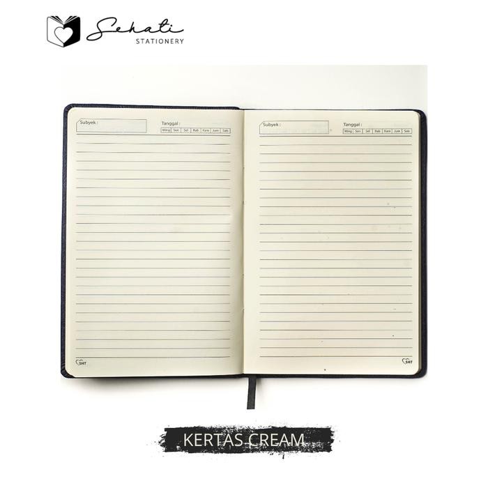 

Sht Leather Journal - Prada (Free Emboss) Notebook #Gratisongkir