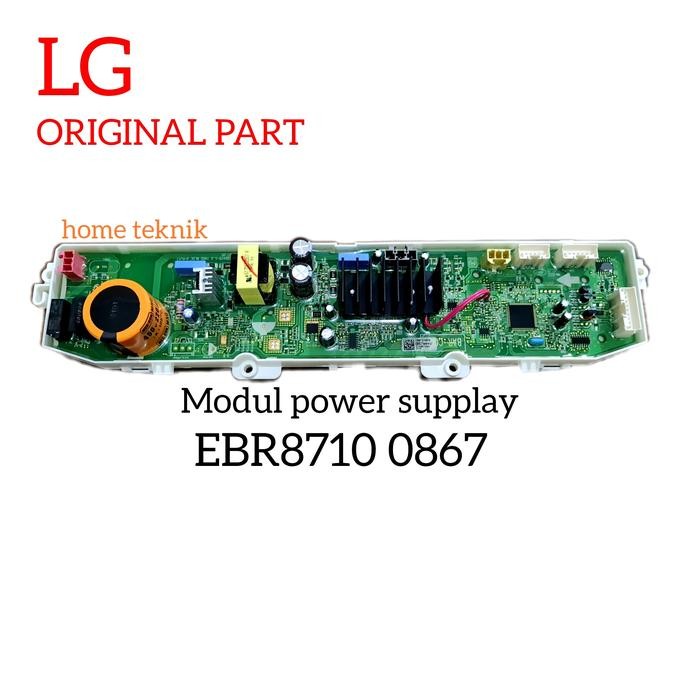 Paling Murah Modul Power Supplay Mesin Cuci Lg Inverter Ts2107/ T2185Vspck Part Ebr8710 0867