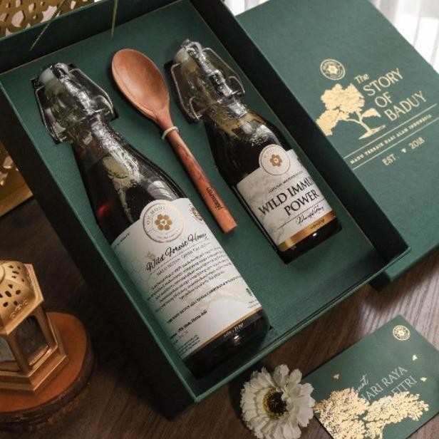 

New Product Hampers Premium Set Madu Hutan Murni Asli Oh,Honey - Story Of Baduy Series - Healthy