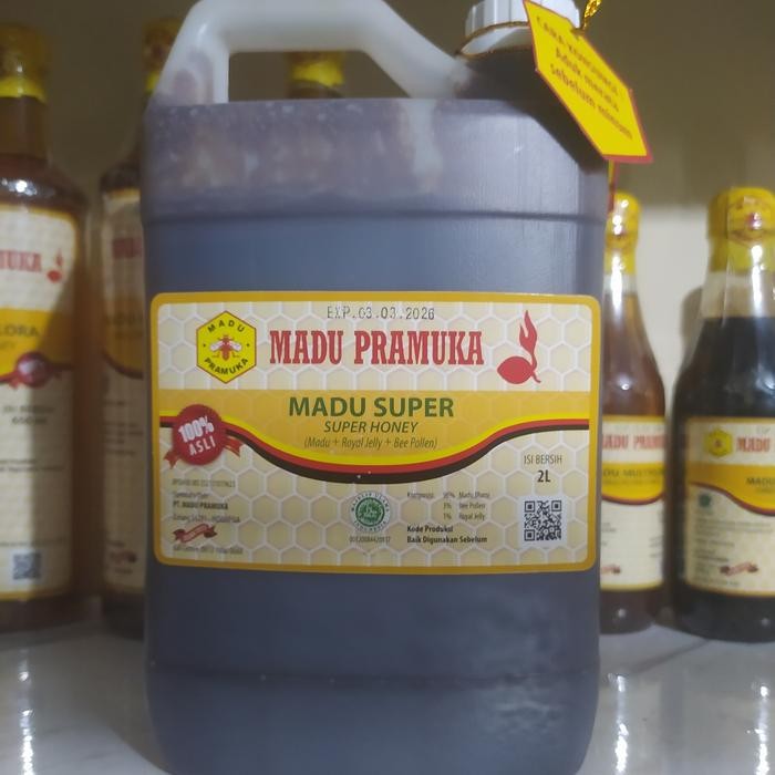 

Madu Pramuka Super 2Liter ( 2000ml) / Madu super 2Liter