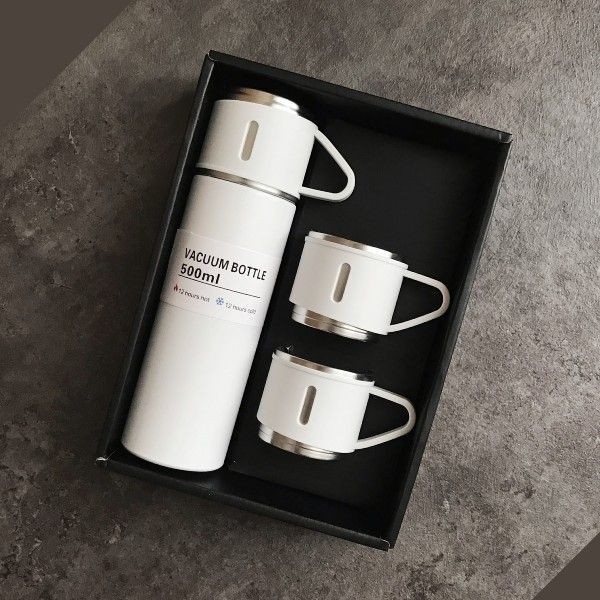 FLASH SALE VACUUM FLASK GIFT SET TERMOS SULTAN SET BOX UNTUK HAMPERS