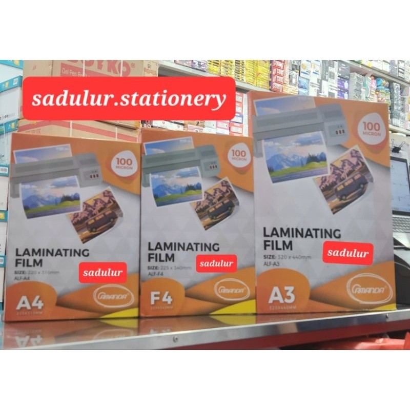 

Lanating Amanda A4 Lanating Amanda F4 Lanating A4 Lanating F4 1Pa Ii 100 Lembar