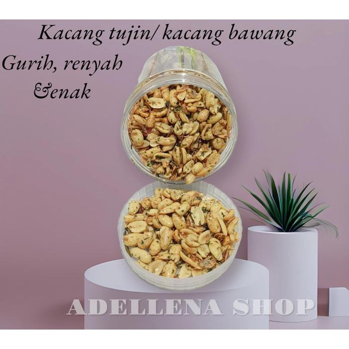 

KACANG TUJIN / KACANG BAWANG GORENG 250 G,500 G DAN 1000 G food snacks