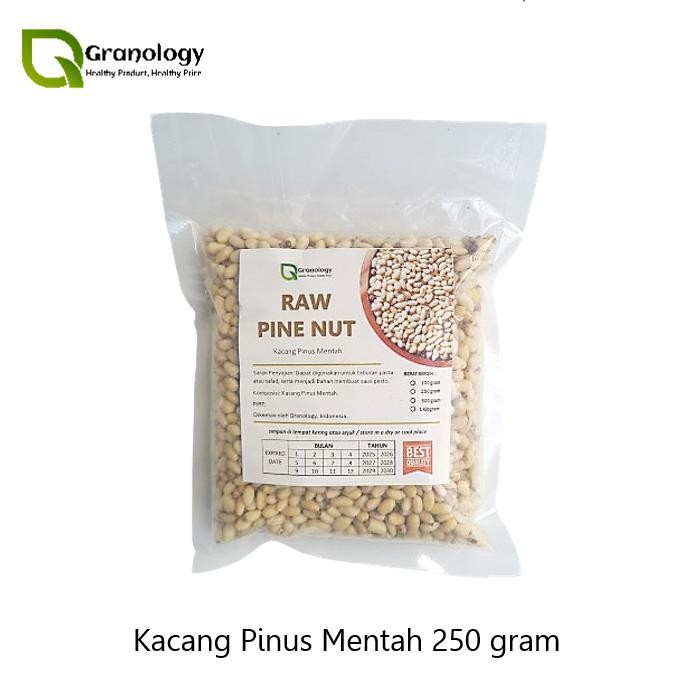

Kacang Pinus Mentah / Raw Pine Nut (250 gram) by Granology