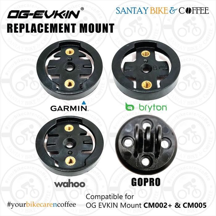 Terlaris Cyclocomp Replacement Mount untuk Garmin Bryton Wahoo Gopro SALE