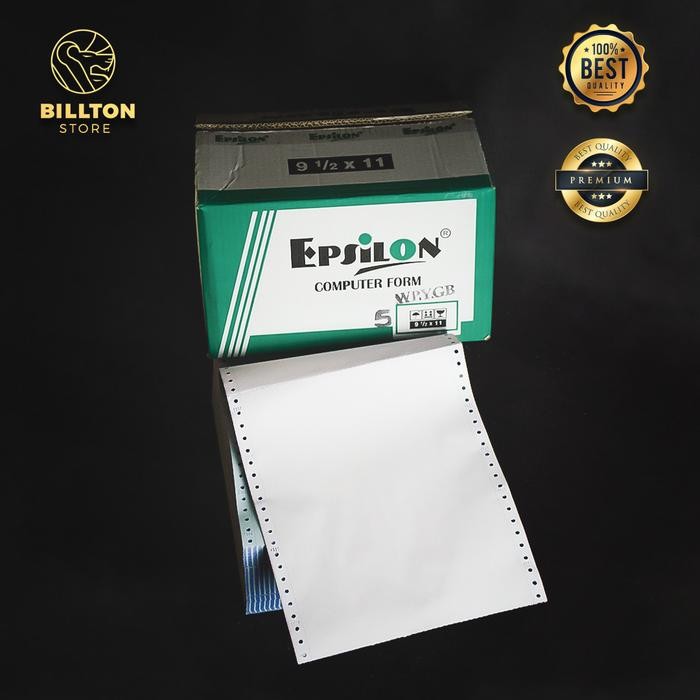 

Atk Creations - Continous Form / Kertas Komputer Hvs/Ncr Ukr. 9,5"X11" ( 1-5 Ply )