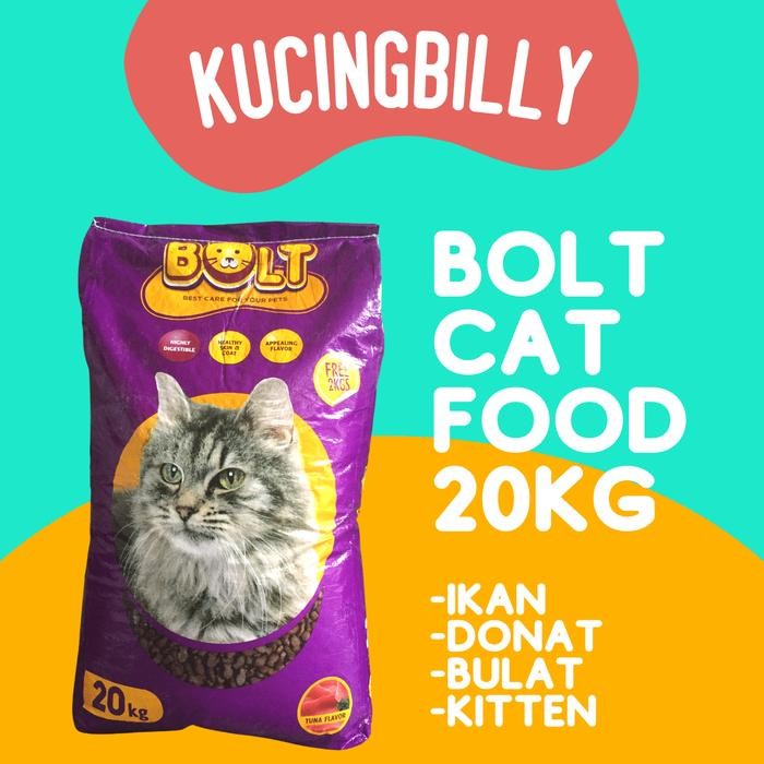 Makanan Kucing - Bolt 20Kg