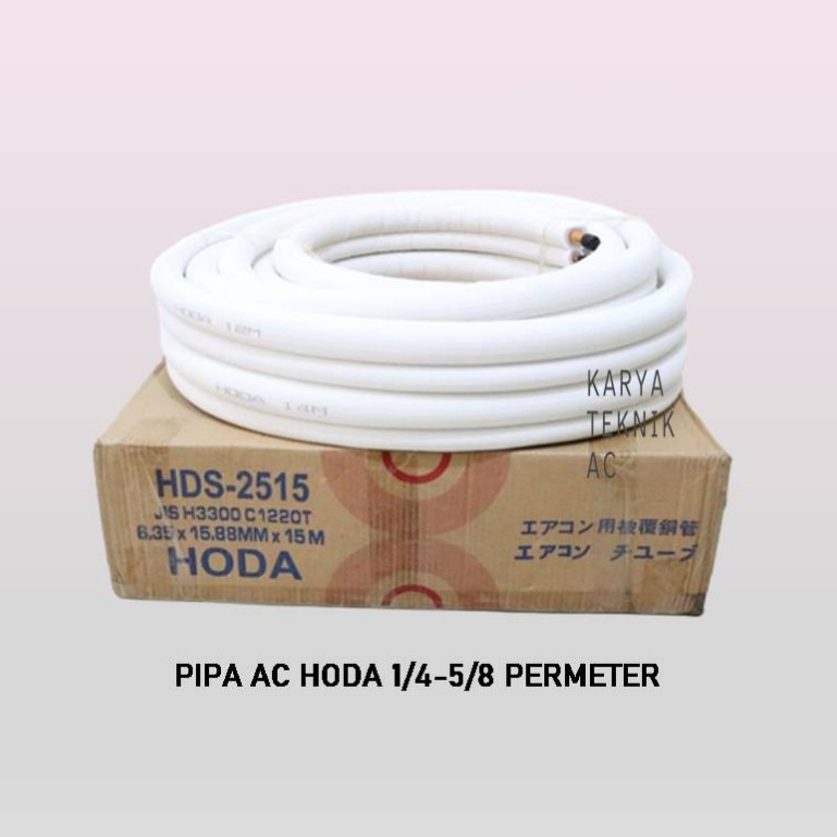 PIPA AC HODA 2 PK 1/4-5/8 PER METER