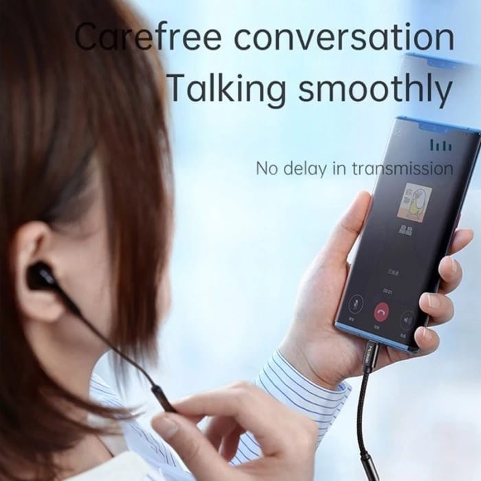 MCDODO AUDIO SPLITTER TYPE C TO JACK 3.5MM CHARGING+AUDIO+CALL CA-7540 CA-7660 CA-1880 CA-7560