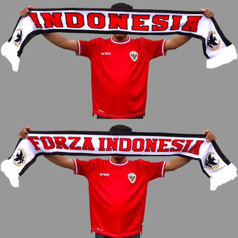 SCARF INDONESIA SYAL TIMNAS INDONESIA ULTRAS FORZA GARUDA SYAL INDONESIA