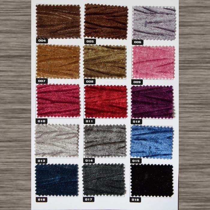 New Kain Beludru / Bludru / Velvet Mengkilap - Forenza (Sofa, Kursi, Jok)