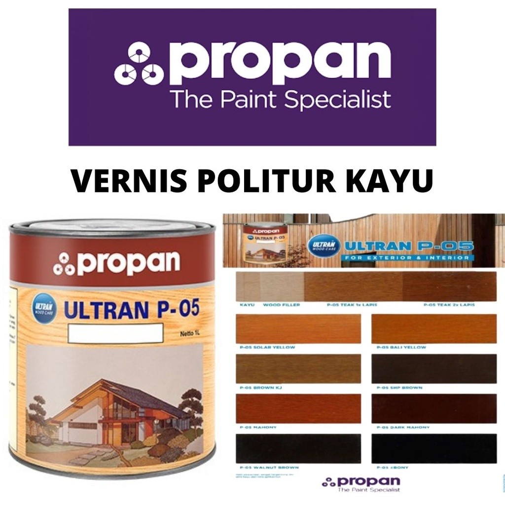 Vernish Kayu Politur / ULTRAN YUNIOR POLITUR P05
