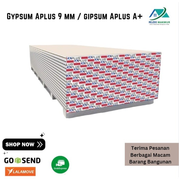 Gypsum Aplus 9 mm / gipsum Aplus A+