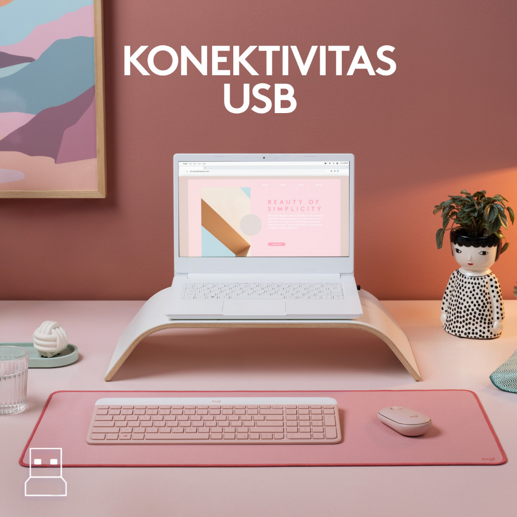 Logitech MK470 Slim Wireless Combo Keyboard & Mouse