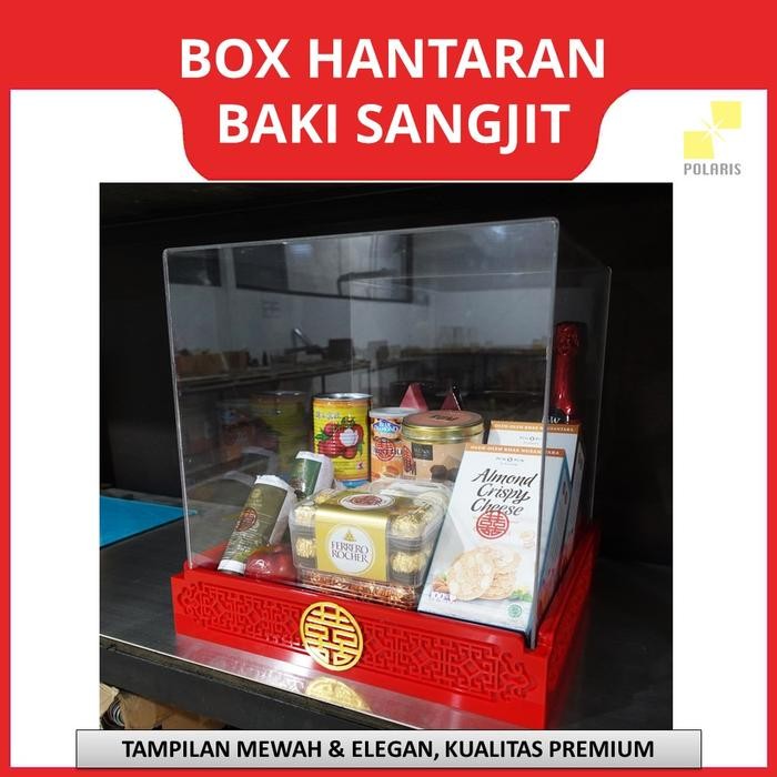 BOX HANTARAN BAKI SANGJIT CHINESE ENGAGEMENT KOTAK SESERAHAN ACRYLIC