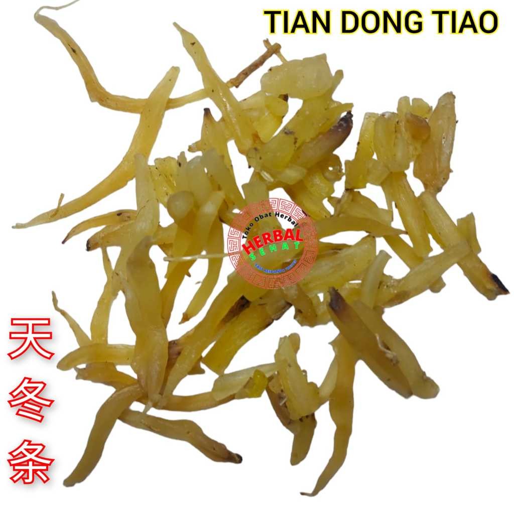 

50 gram - Tian Dong Tiao Tian Men Dong Radix Asparagi - TIAN TUNG THIAO PREMIUM