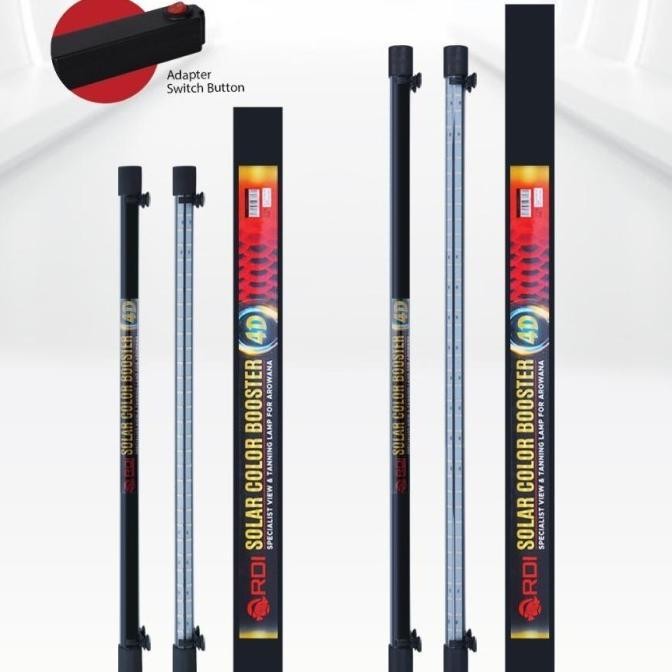 PROMO RDI Lampu Tanning SOLAR COLOUR BOOSTERD kan Arwana Super Red RD 800SCB 4D / RD 1000 SCB 4D/