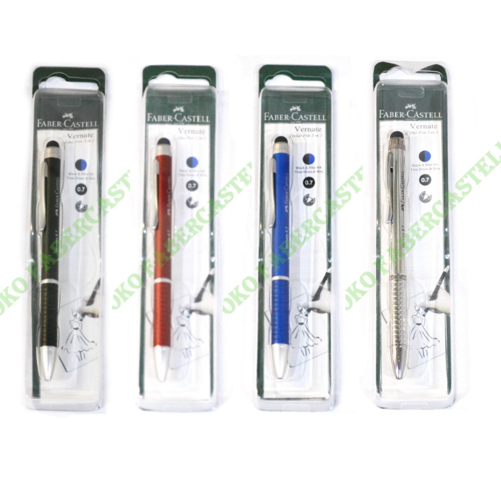 

Pulpen Stylus Faber Castell / Pen Vernate Smartphone Ballpoint / Ukuran 0.7 MM