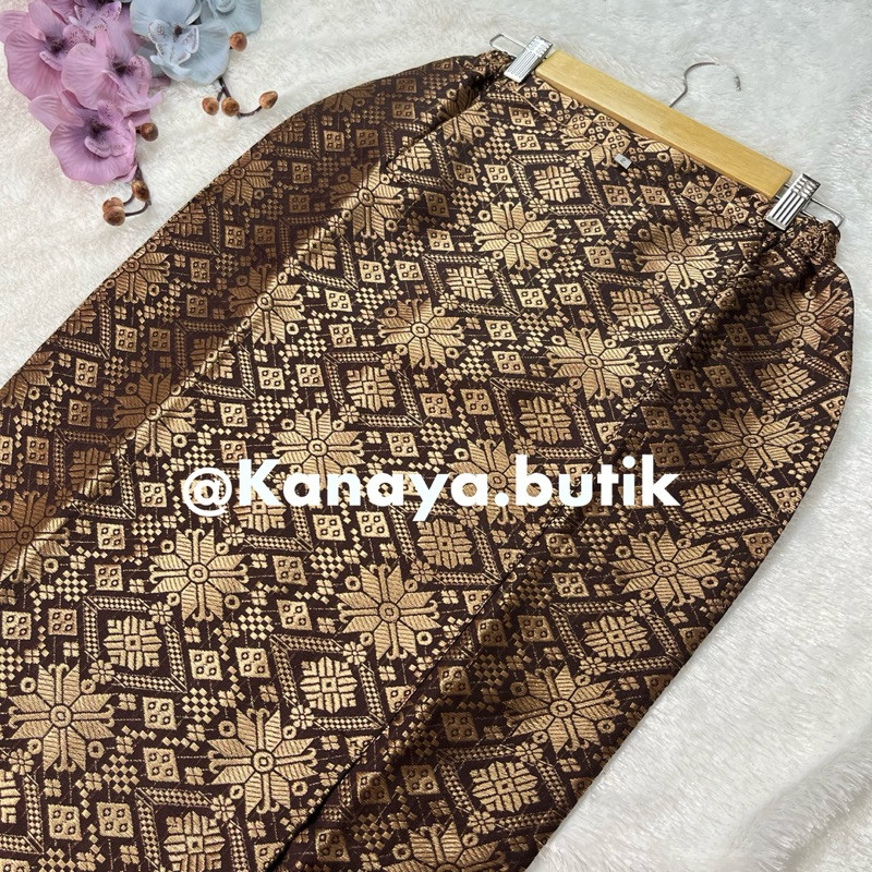 Rok Span Songket // Rok Span Kebaya // Rok Songket Siap Pakai // Songket Kebaya // Bawahan Kebaya //