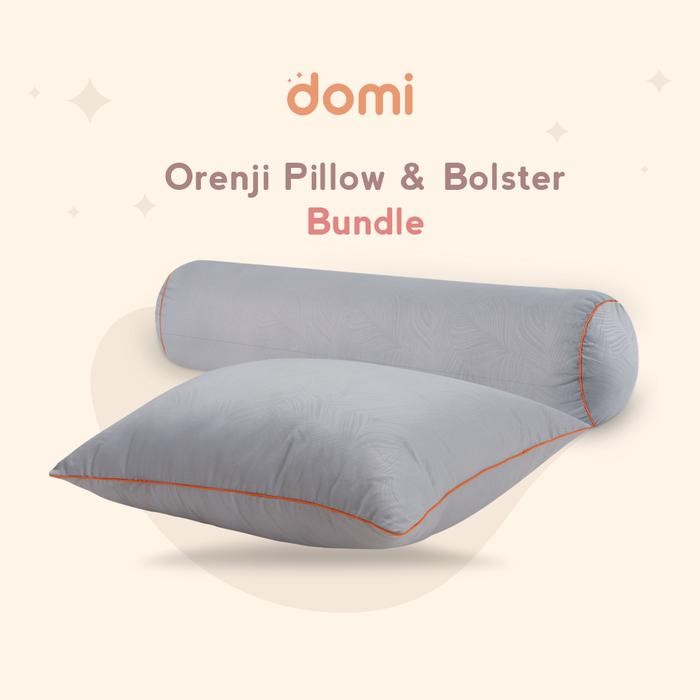 Bundling Domi Bantal Orenji + Domi Guling Orenji