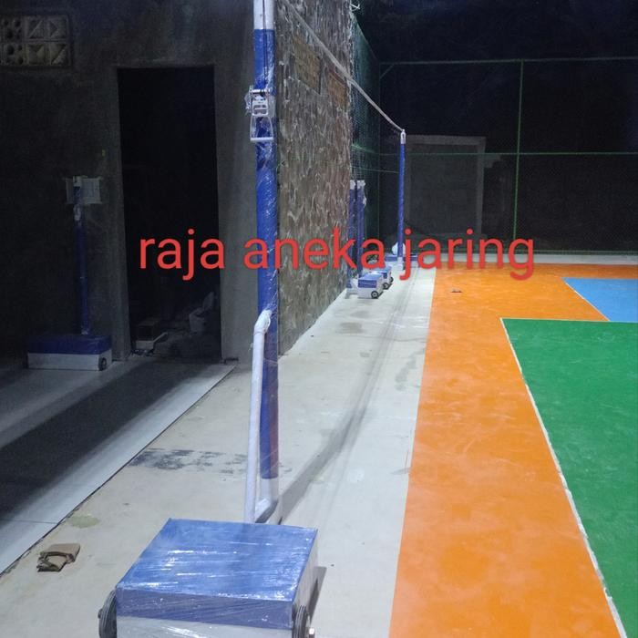 PROMO tiang voli Portable 1set 2 tiang+NET