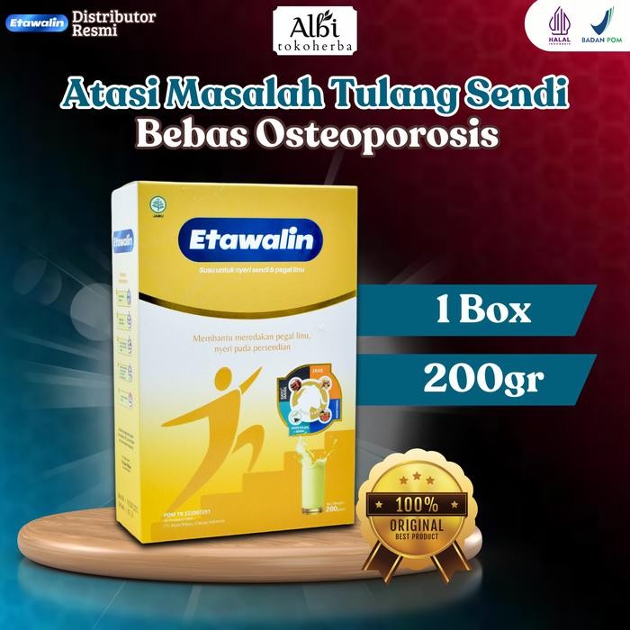 

BARANG TERLARIS ETAWALIN - Susu Bebas Osteoporosis Atasi Masalah Tulang Sendi Goat Milk
