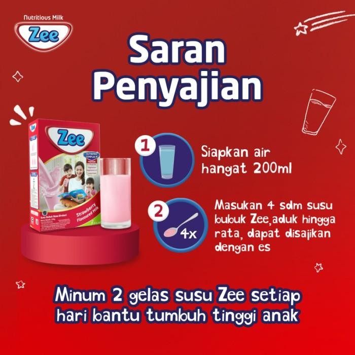 

BARANG TERLARIS Zee Reguler Strawberry Milk 340gr