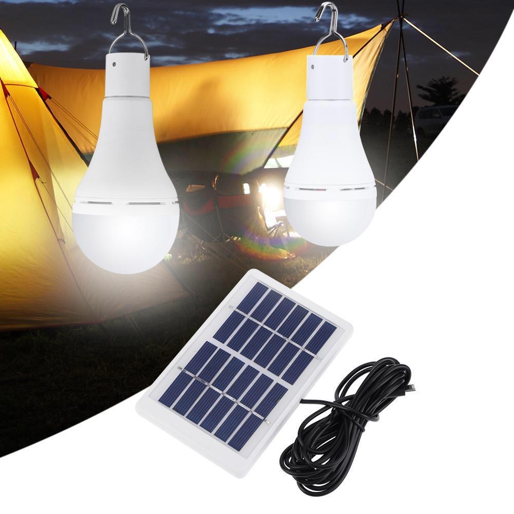 LAMPU Led Tenaga Matahari / Led Solar Cell / Lampu Bolam Surya / Bolam Solar / LAMPU Solar Cell