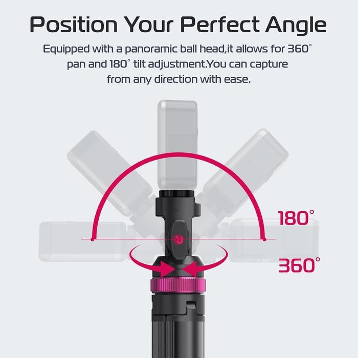 Ulanzi Mt-89 Quick Release Light Stand With Cold Shoe Mount