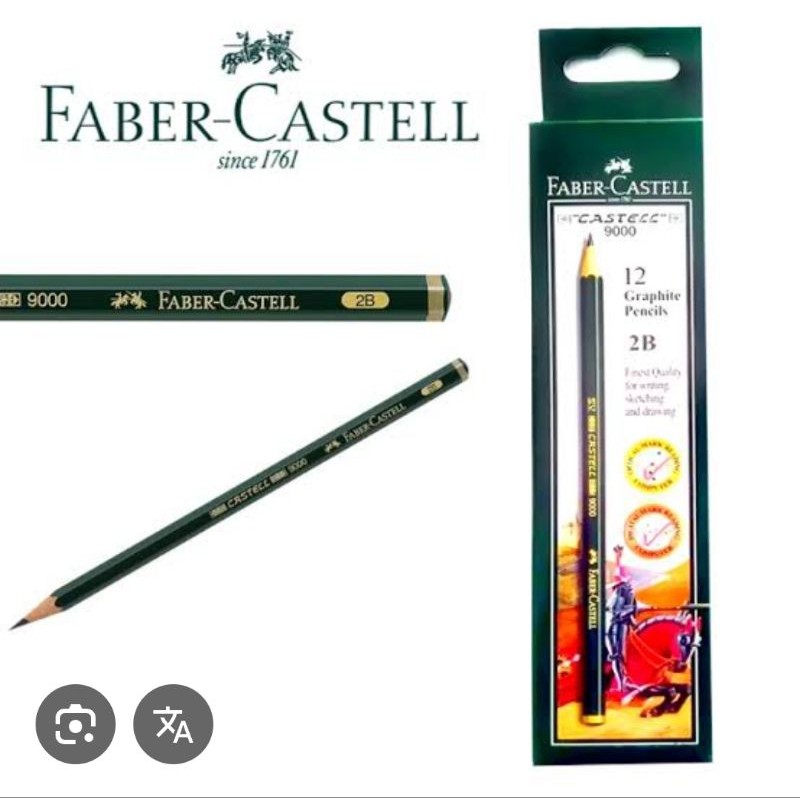 

Pensil 2B Faber-Castell Isi 12 Pcs