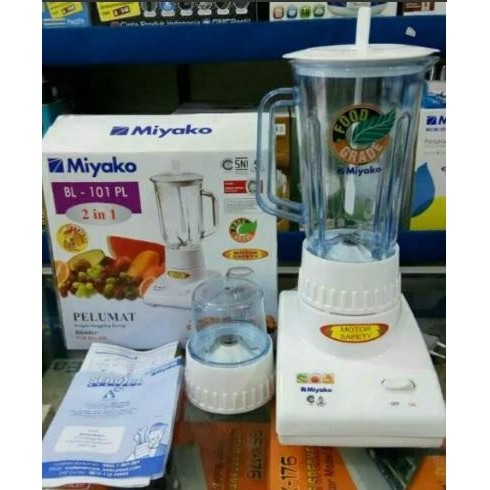 Blender Miyako Bl 101 Pl Plastik / Miyako Bl-101-Pl / Bl101 Pl #Gratisongkir