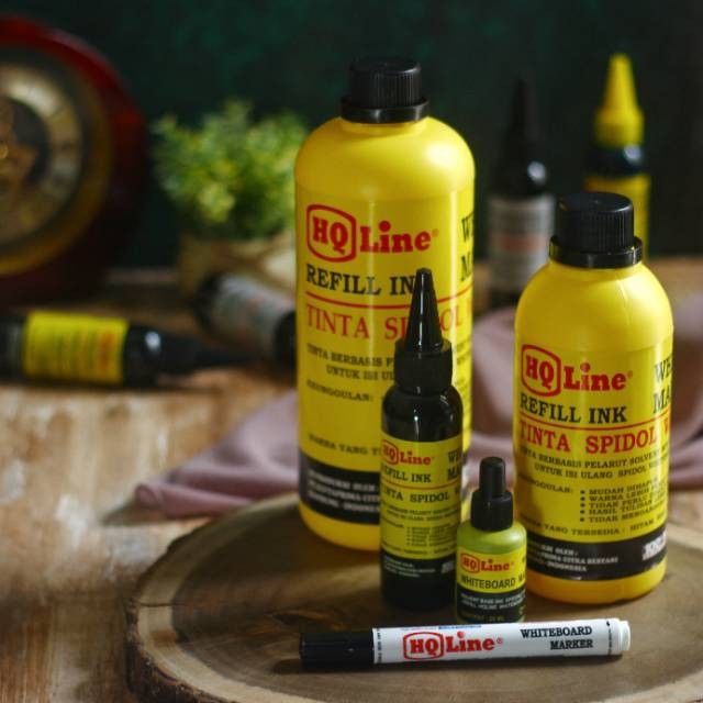 

Tinta Isi Ulang Spidol White Board HQ Line 500ml (Bisa dihapus)