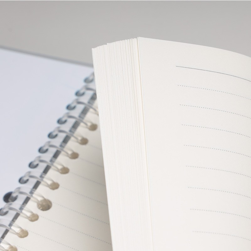 

Binder Note Spiral Ring Model ( Garis, Polos, Dotted , & Grid ) A5 & B5 - 80 lembar