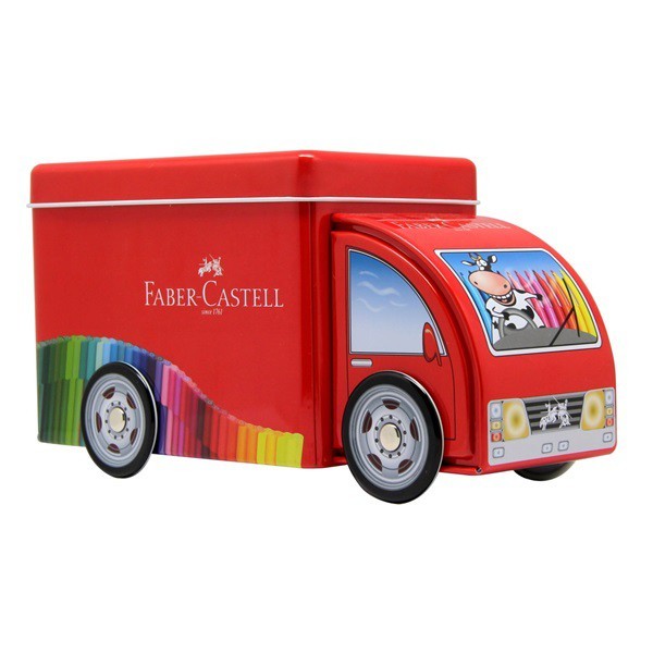 

Konektor Pen Faber Castell / Spidol Warna Kemasan 33 Warna / Connector Pen 33 Model Truck Tin