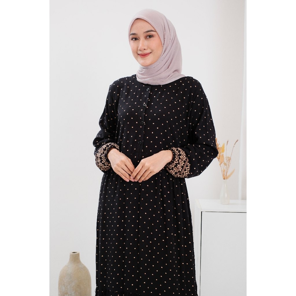 Gamis Wanita Ghamis Perempuan Mididress Terbaru Gaun Ibuibu Lebaran Syari Maxydres Korean Style Gams